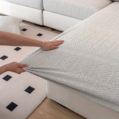 Boho Stretch-Sofabezug - Elastisches