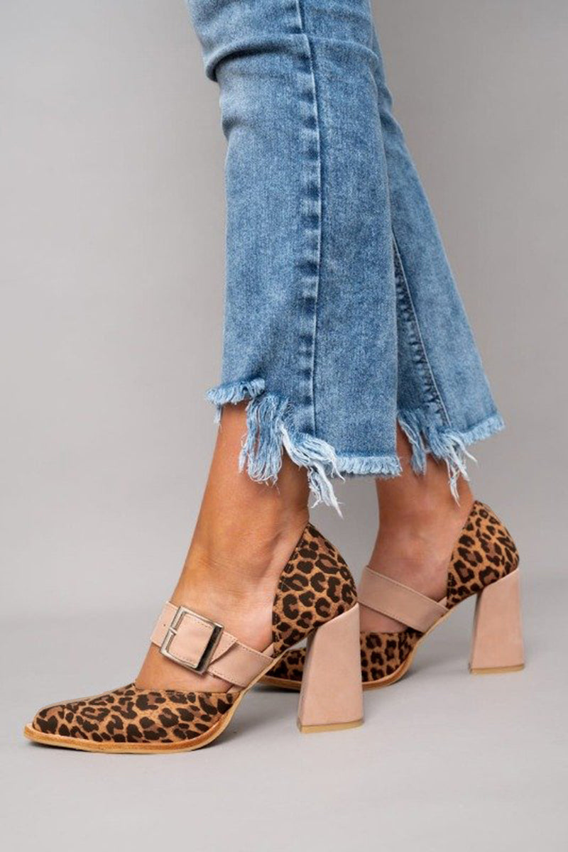 Avano – Sandalen Mit Leopardenmuster