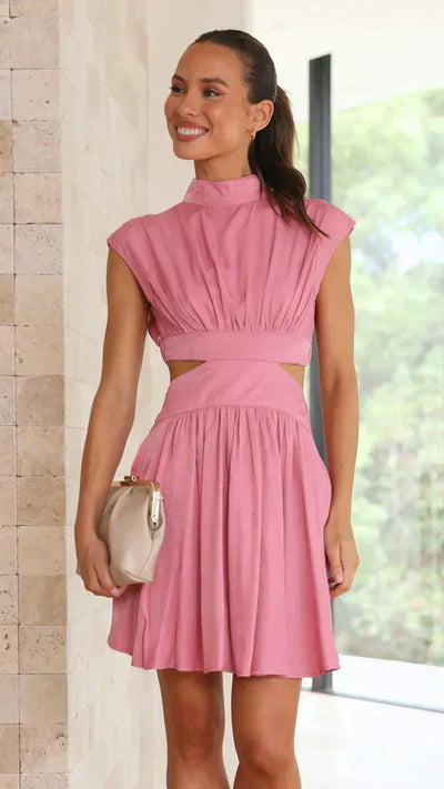 Amalthea – Elegantes Minikleid mit Cut-outs
