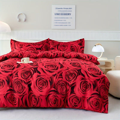 Bettwäsche-Set – Romantisches Rosen-Design für jede Jahreszeit
