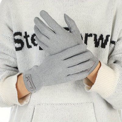 Alexandra | Elegante Touchscreen-Handschuhe für Damen, winddicht und warm