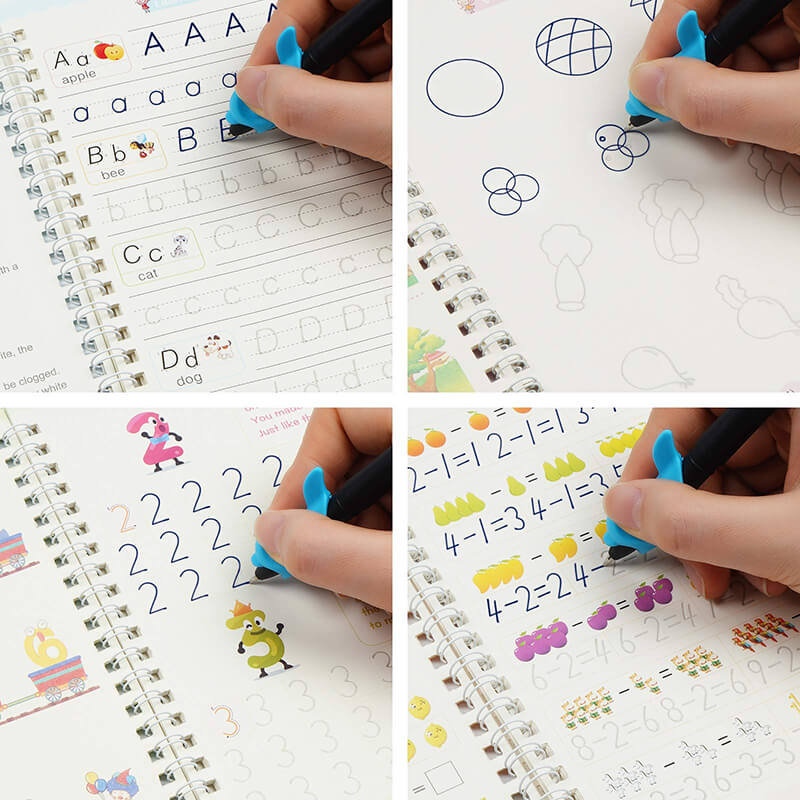 Wiederverwendbares Schreibübungsbuch – LetterLust