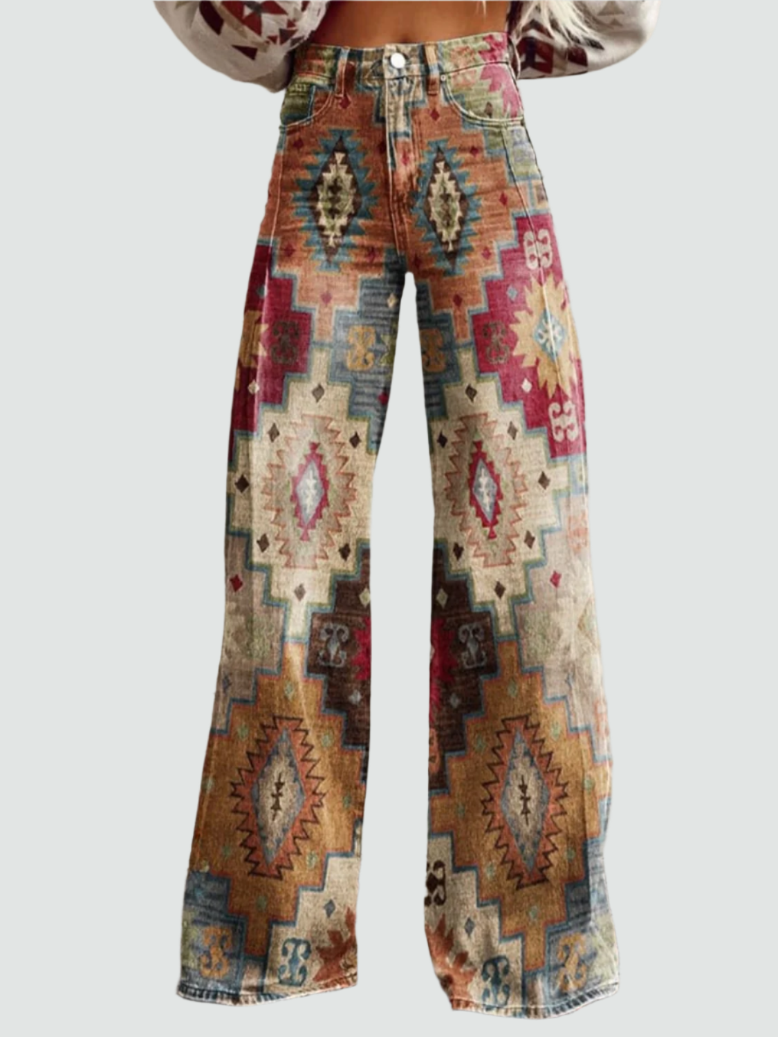 Boho-Muster | Vintage Schlaghosen