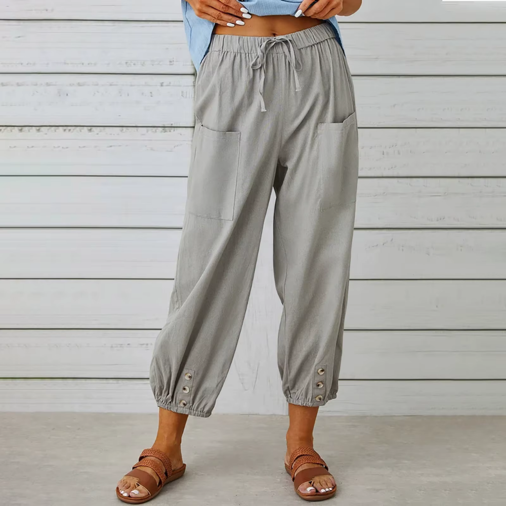 zeyra – die lässige haremshose mit hoher taille und bindegürtel für mühelosen stil