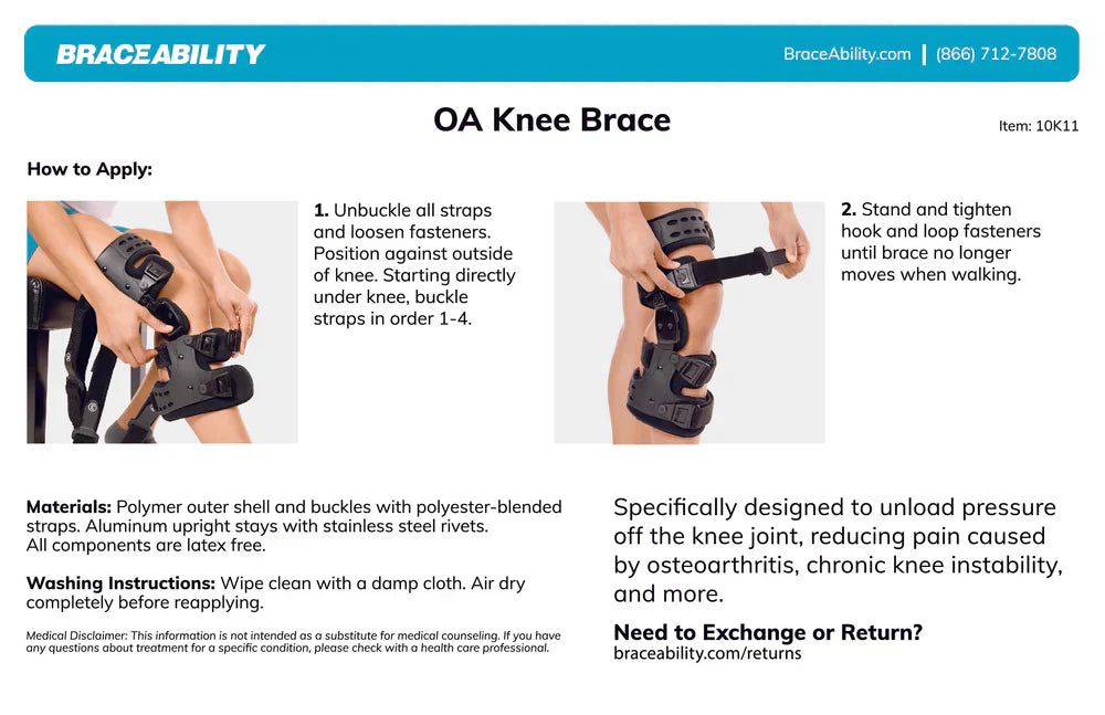 Anatomia | Osteoarthritis Unloader Knee Brace für Gelenkschmerzlinderung