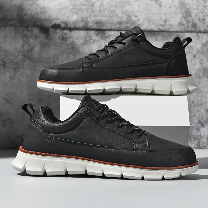 Frederick | Stylische Leder Turnschuhe