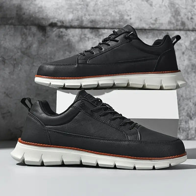 Frederick | Stylische Leder Turnschuhe