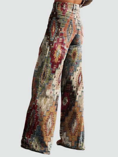 Boho-Muster | Vintage Schlaghosen