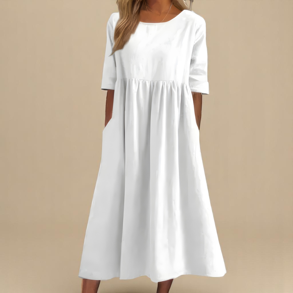 Linnea | Leichtes Baumwollkleid