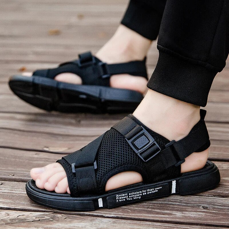 David | Bequeme, atmungsaktive Sandalen