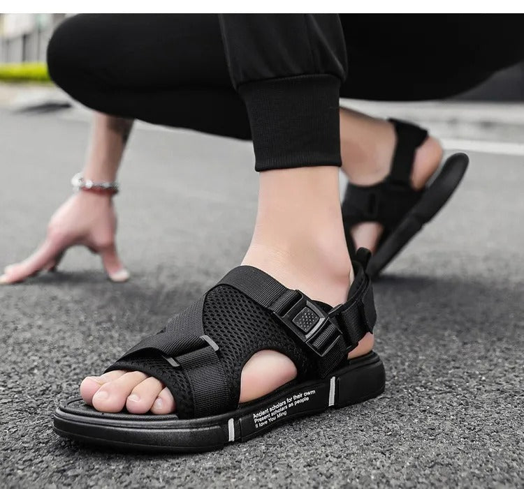David | Bequeme, atmungsaktive Sandalen