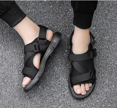 David | Bequeme, atmungsaktive Sandalen