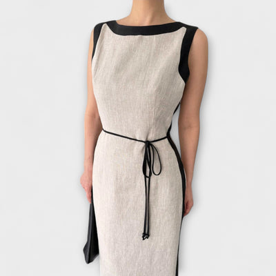 Irene - Elegantes ärmelloses Kleid