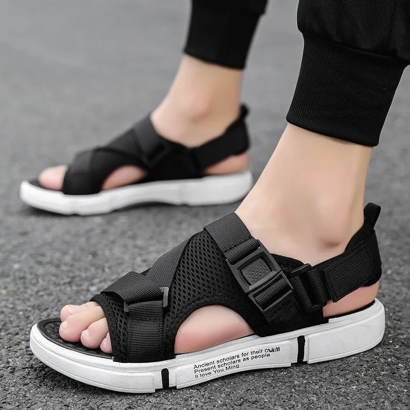 David | Bequeme, atmungsaktive Sandalen