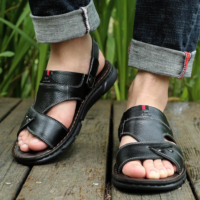Ralph | Modische Ledersandalen
