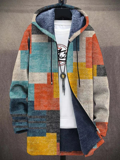Willem – Elegante Strickjacke Gedruckt