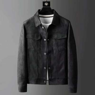 Alwin | Modische Wildlederjacke