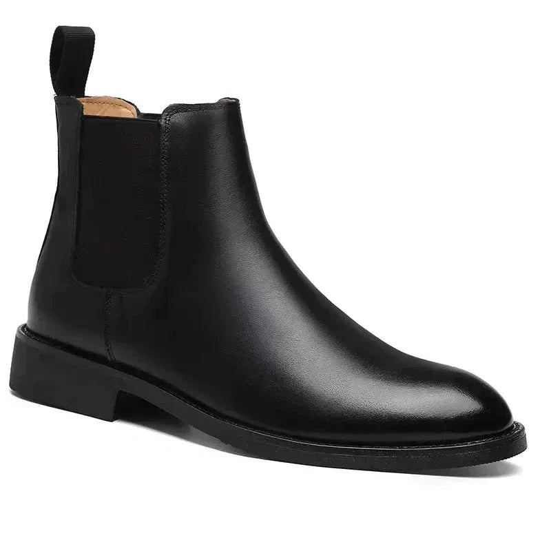 Andrea | Luxus Kalb Wildleder Chelsea Stiefel