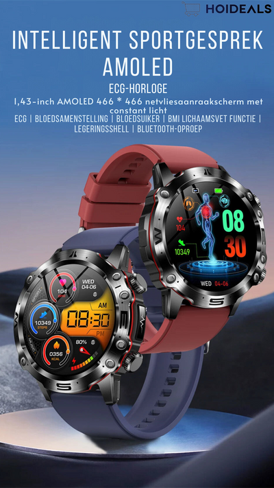 Aeternum | Intelligente Gesundheits-Smartwatch mit umfassender Diagnosefunktion