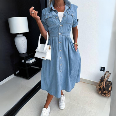 Priya | Elegantes und zeitloses Midikleid