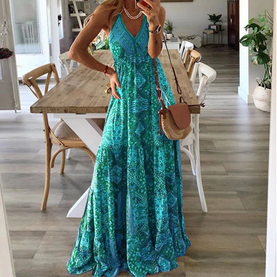 Blumenkleid für Frauen im Boho-Stil - Vaelyssa