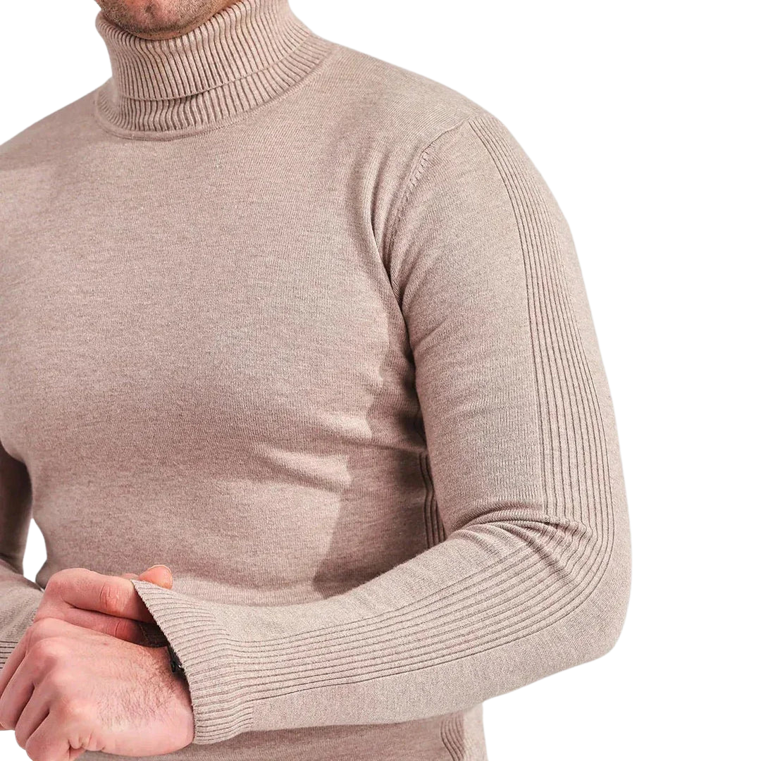 Luca | Luxuriöser Rollkragenpullover aus Kaschmir