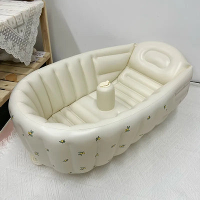 Aufblasbares Baby-Badewanne für Reisen – BubbleNest