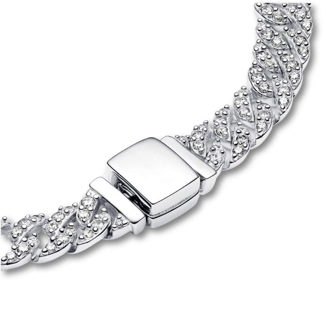 Gold Pave Cuban Bracelet