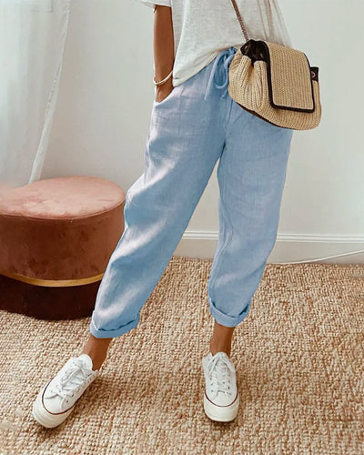 Louis | Anti-Sweat Luxe Leinenhosen