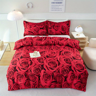 Bettwäsche-Set – Romantisches Rosen-Design für jede Jahreszeit