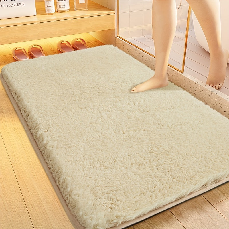 Badezimmer Teppichmatte – Rutschfest, Absorbierend, Flauschig und Weich