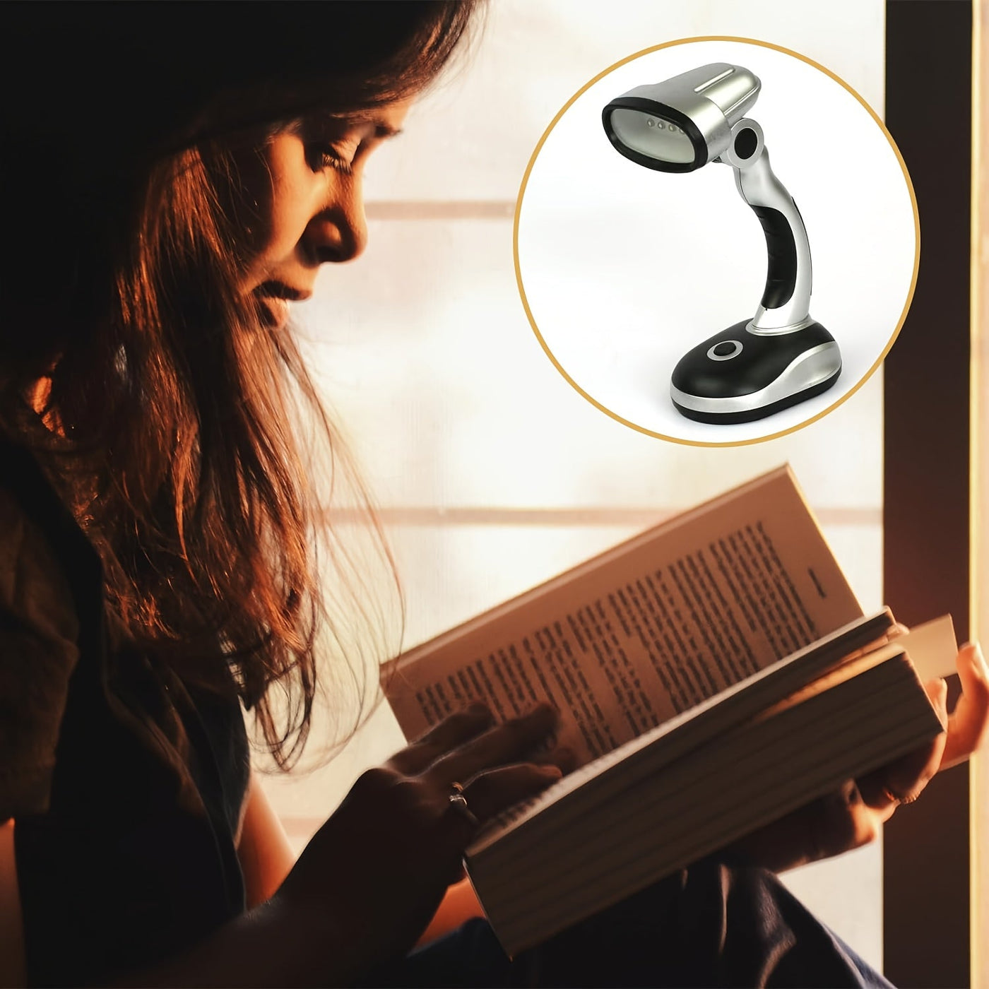 Batteriebetriebene Tischlampe - Led Portable Schreibtischlampe