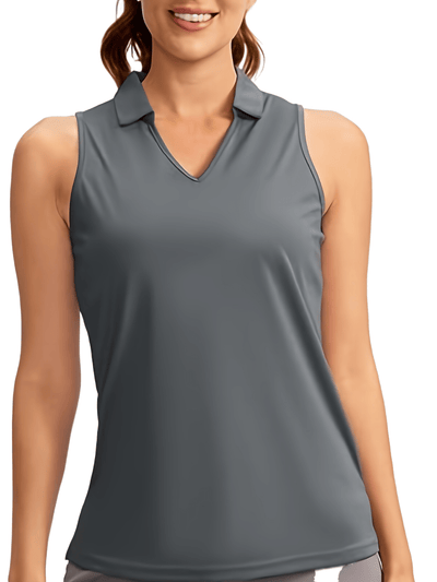 Ava™ – Elegantes V-Ausschnitt Aktives Tanktop
