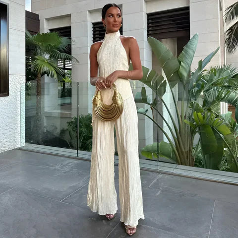 Asymmetrischer Jumpsuit für Damen – Aurenie