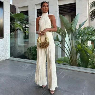 Asymmetrischer Jumpsuit für Damen – Aurenie