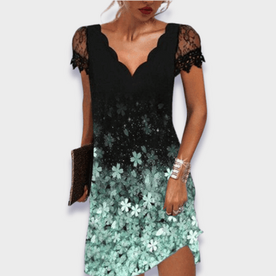 Zoey| Elegantes Damenkleid aus Premiumstoff für Hochzeitsgast und Festliche Anlässe