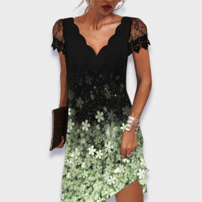 Zoey| Elegantes Damenkleid aus Premiumstoff für Hochzeitsgast und Festliche Anlässe