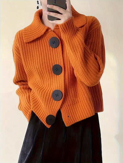 Amy – Lässiger Langarm Pullover