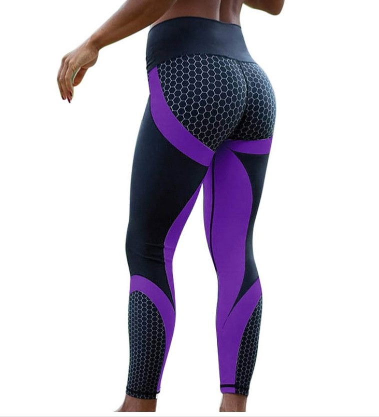 Annelise | Hochtaillierte Farbeblock Sportleggings für maximale Bewegungsfreiheit