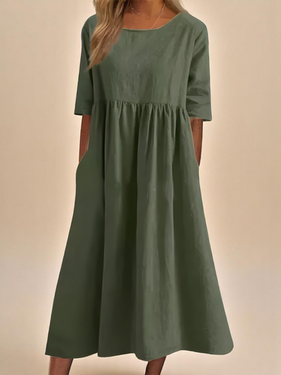 Linnea | Leichtes Baumwollkleid
