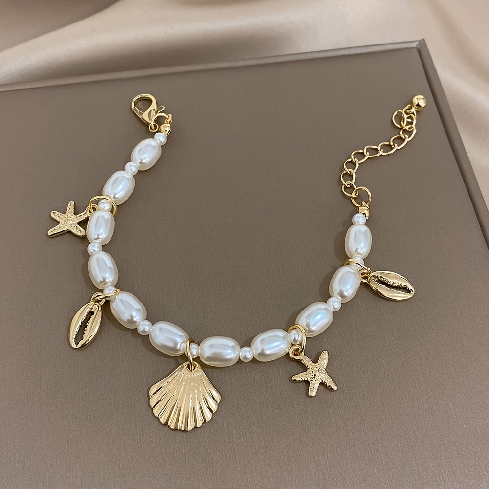 Boho Stil Sommer Seestern Muschel Armbinde