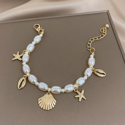 Boho Stil Sommer Seestern Muschel Armbinde