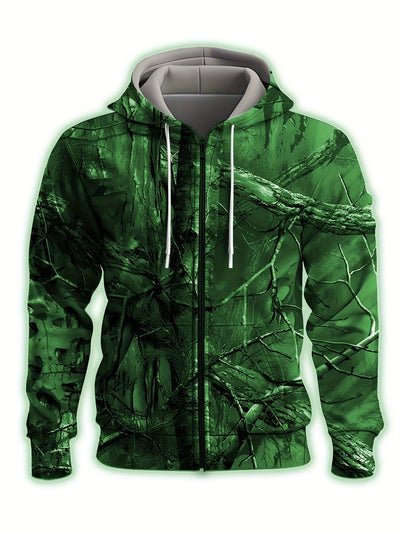 Whitaker – Kapuzenpullover Zweigstelle Mit Reißverschluss Und Aufgedrucktem Logo