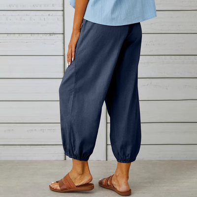 zeyra – die lässige haremshose mit hoher taille und bindegürtel für mühelosen stil
