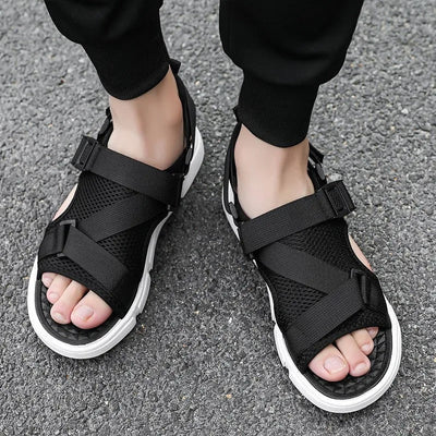 David | Bequeme, atmungsaktive Sandalen