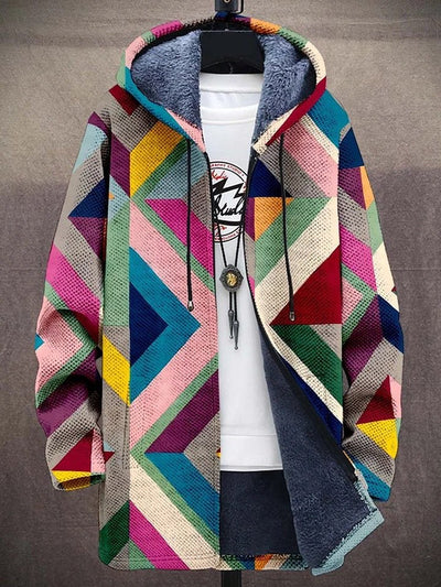 Mirrin | Eleganter Kunstprint-Cardigan
