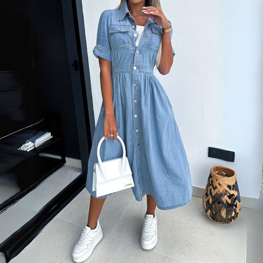 Priya | Elegantes und zeitloses Midikleid