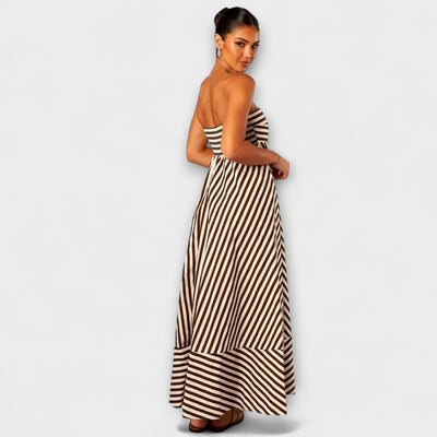 Maxikleid mit Rüschenshirt von Nachtzauber