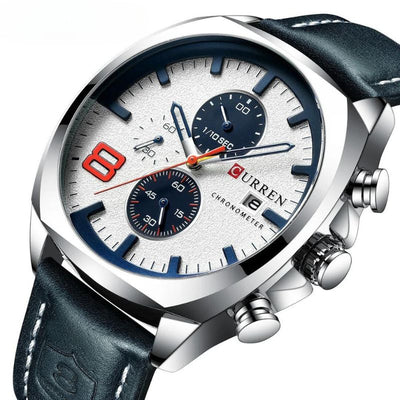 Wasserdichte Chronographen-Sportuhr im Militär-Design