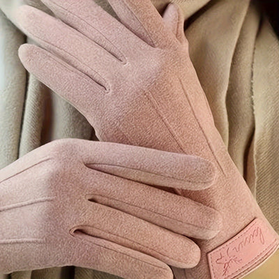 Alexandra | Elegante Touchscreen-Handschuhe für Damen, winddicht und warm
